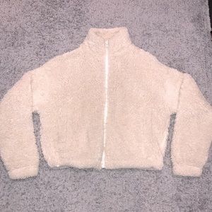 Garage Soft zip-up Teddy Jacket. New Never Used